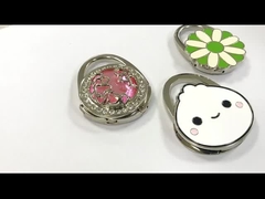 โฮกกระเป๋าเป้พับได้ตามสั่ง กระเป๋าผู้หญิง กระเป๋าตาราง แฮงเกอร์การสะสม โฮกโต๊ะสําหรับกระเป๋าเป้