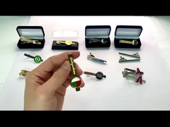 เครื่องประดับแบบ Custom Cufflink DIY สแตนเลส Luxury Mens Cufflinks เครื่องประดับโลหะ